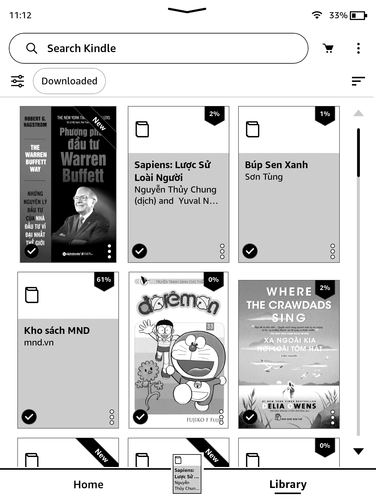 Sách mới trong Library